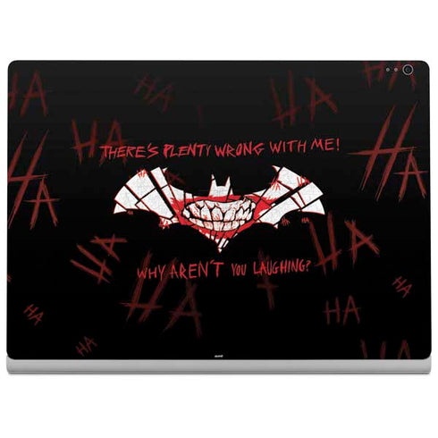 DC Comics The Joker Plenty Wrong With Me Surface Book 2 15in Skin